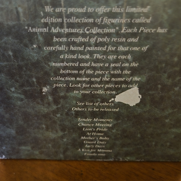 Animal Adventures Collection- Lion Pride - Picture 2 of 2